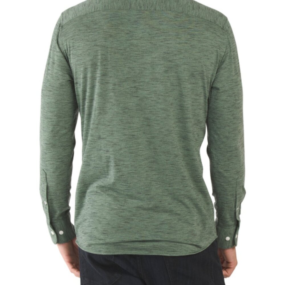 NEW BONOBOS The Jersey Everyday Shirt olive 362tn - Picture 3 of 3